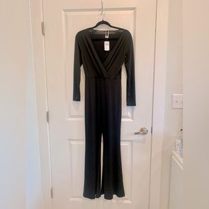 Windsor Black Jumpsuit with Flare Leg *never worn*